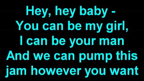 hey baby song meaning